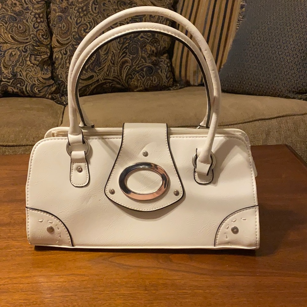 White purse